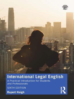 cover image of International Legal English
